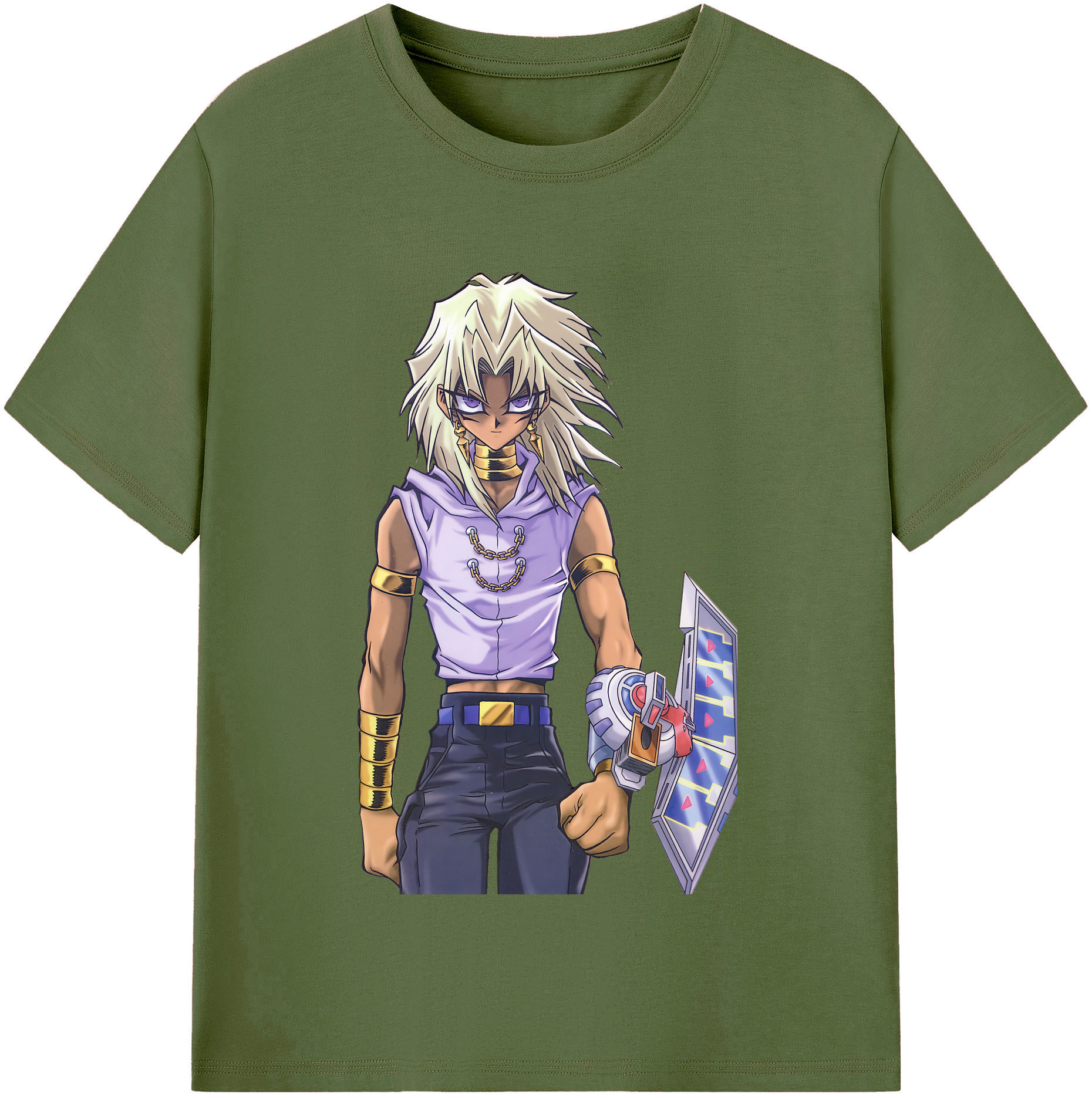 （画像用） 遊☆戯☆王 Yu-Gi-Oh! 綿100％半袖Tシャツ（フロントプリント）